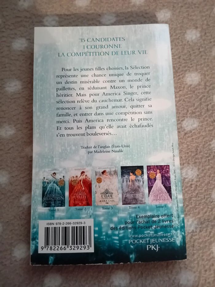 Livre poche la sélection de kiera cass - photo numéro 2