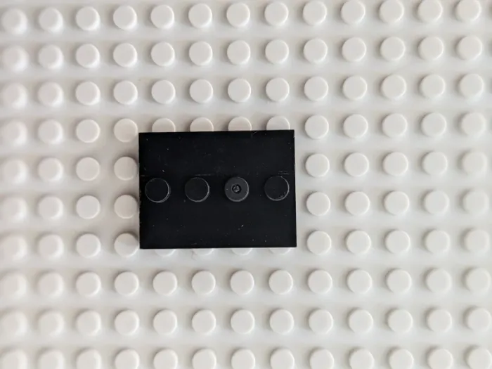 Lot 50 plaques noires , compatibles lego - photo numéro 2