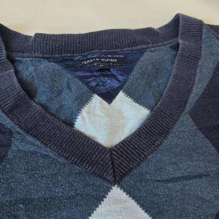 Pull tommy hilfiger Losange vintage - photo numéro 4