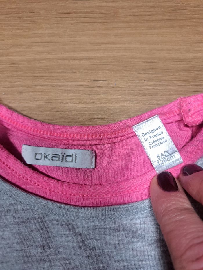 Maillot ML okaidi 8 ans - photo numéro 3