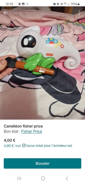 Caméléon fisher price