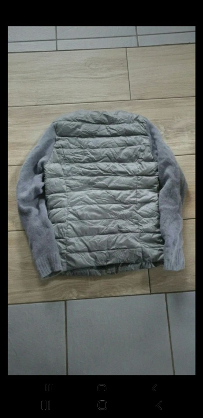 Doudoune manches lainage fille 9/10 ans - photo numéro 4