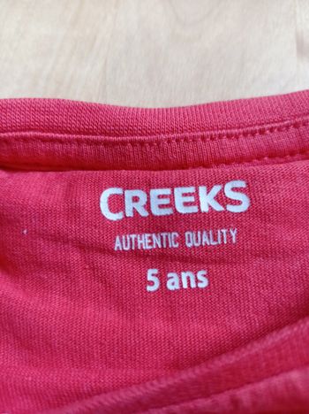 T-shirt été enfant 5 ans.