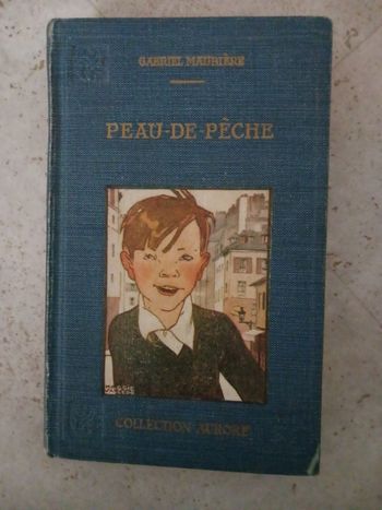 livre ancien peau de pêche Gabriel Maurière