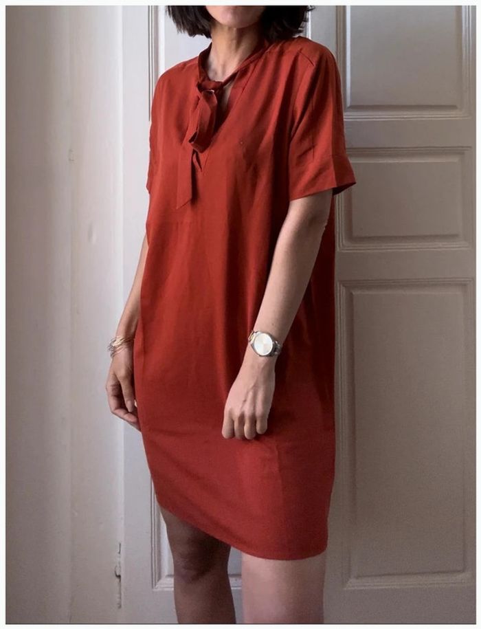 Robe BCBG Maxazria rouge 36 - neuve - photo numéro 2