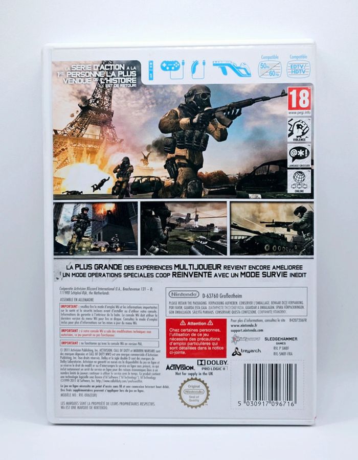 Nintendo Wii # Call of duty modern warfare 3 # - photo numéro 2