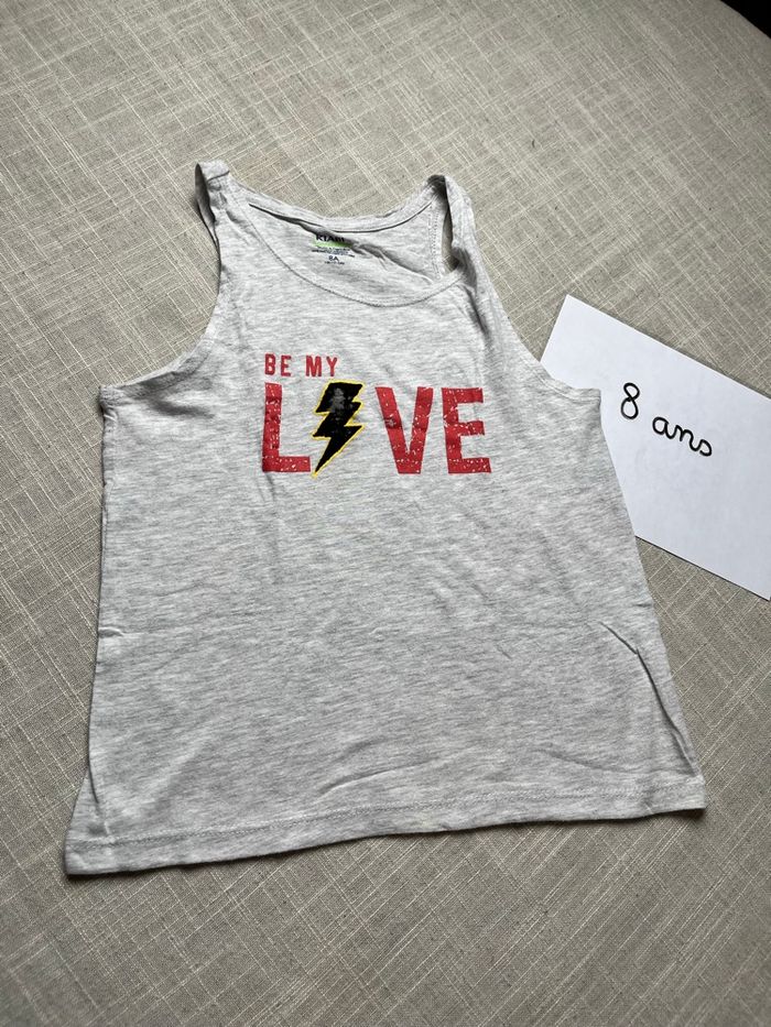 T-shirt sans manche Kiabi 8 ans - photo numéro 5