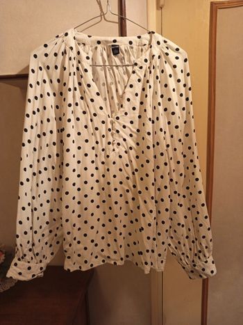 Blouse a pois
