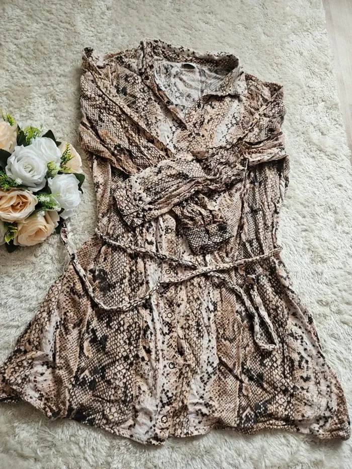 Robe chemise courte - photo numéro 2