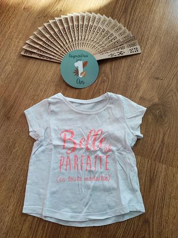 T-shirt taille 12 mois