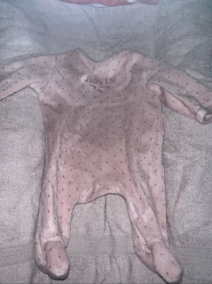 Lot de 7 pyjamas bébé fille 1 mois - photo numéro 3