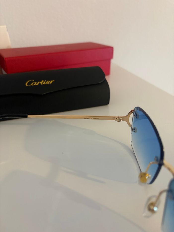 Lunette de soleil cartier - photo numéro 3