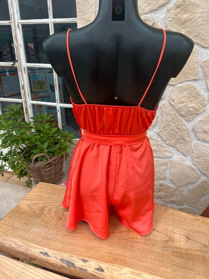 Combishort combi satin femme new collection taille S M T.U été bretelles - photo numéro 9