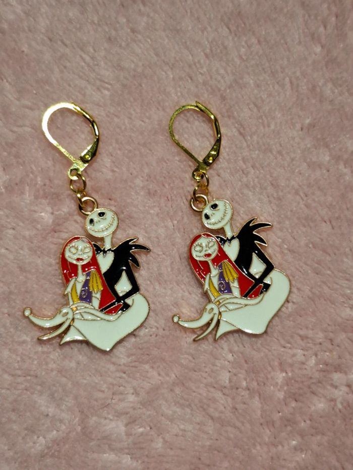 Boucles d'oreilles The nightmare before Christmas Disney - photo numéro 3