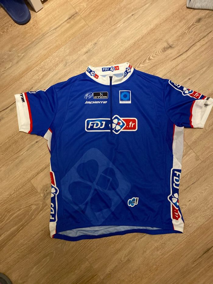 Maillot cyclisme fdj