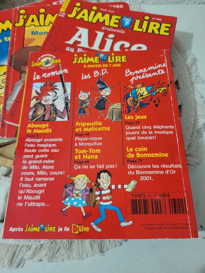 Livres enfants - Lot de 3 j'aime lire + 1 spécial Alice - photo numéro 3