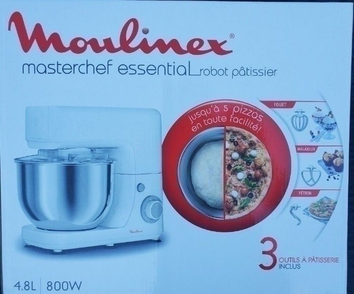Robot Pâtissier MOULINEX MASTERCHEF QA150110.