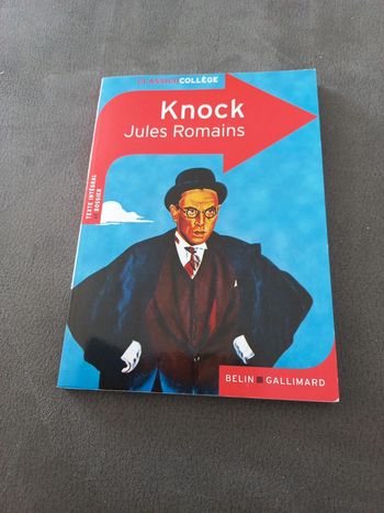 Knock Jules romain livre Berlin gallimard