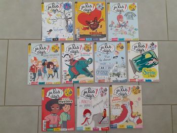 Lot de 10 livres "je lis déjà "