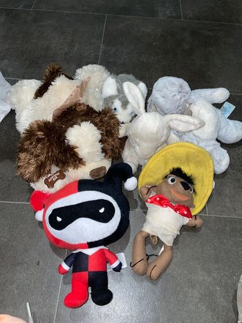 Lot de 6 peluches 🧸
