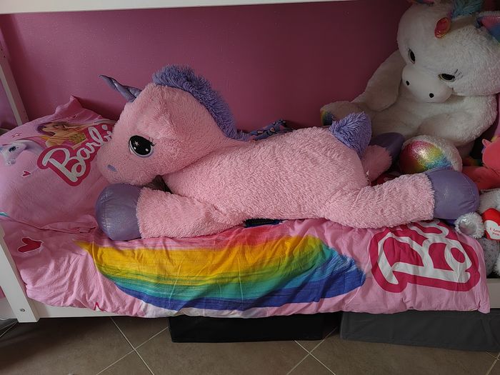 Peluche licorne 120cm