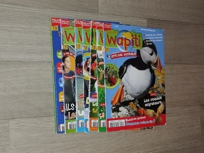 Lot de 7 magazines Wapiti année 2008 L024  7584488818 - photo numéro 3