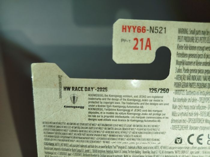 Hot Wheels 2020 Koenigsegg Jesko 2025 - photo numéro 8