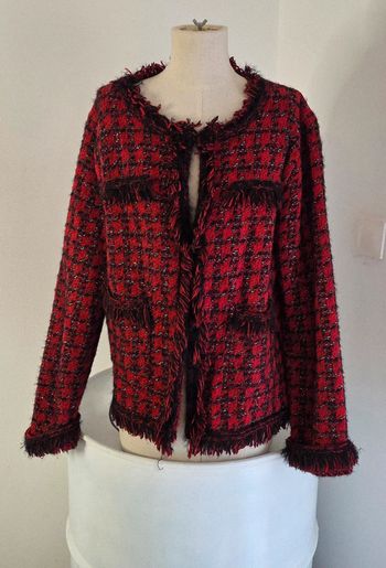 Veste Zara effet pied de poule taille L