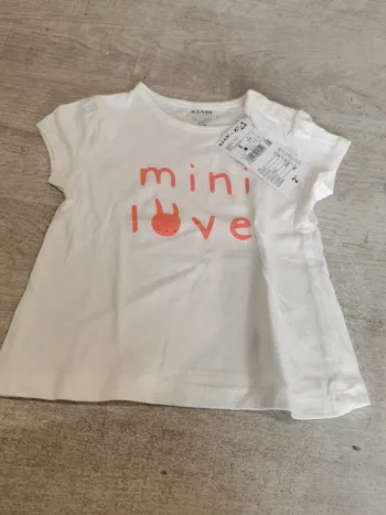 Tee shirt mini love