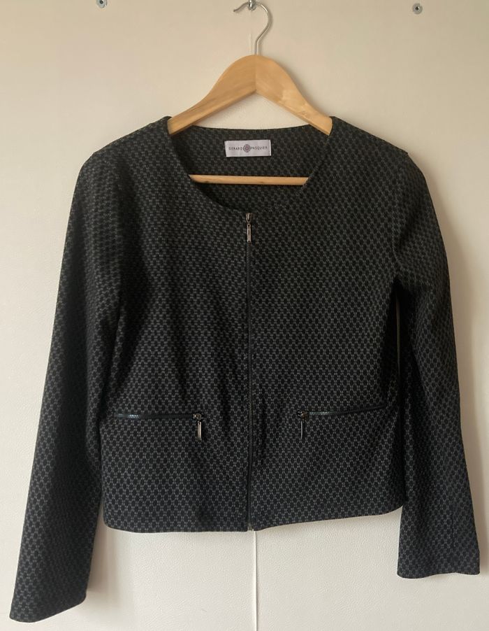 veste courte zippée Gérard Pasquier - photo numéro 1