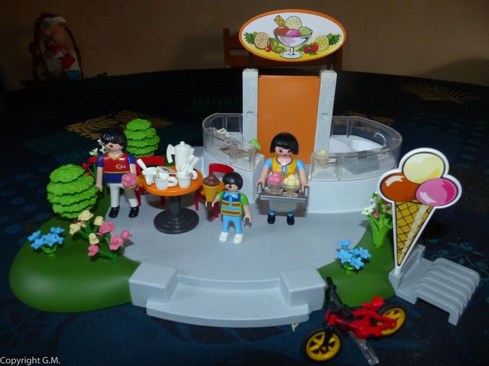 Lot playmobils glacier