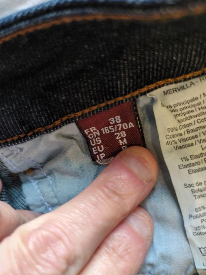 Jean fille t38 comptoir des cotonniers - photo numéro 6