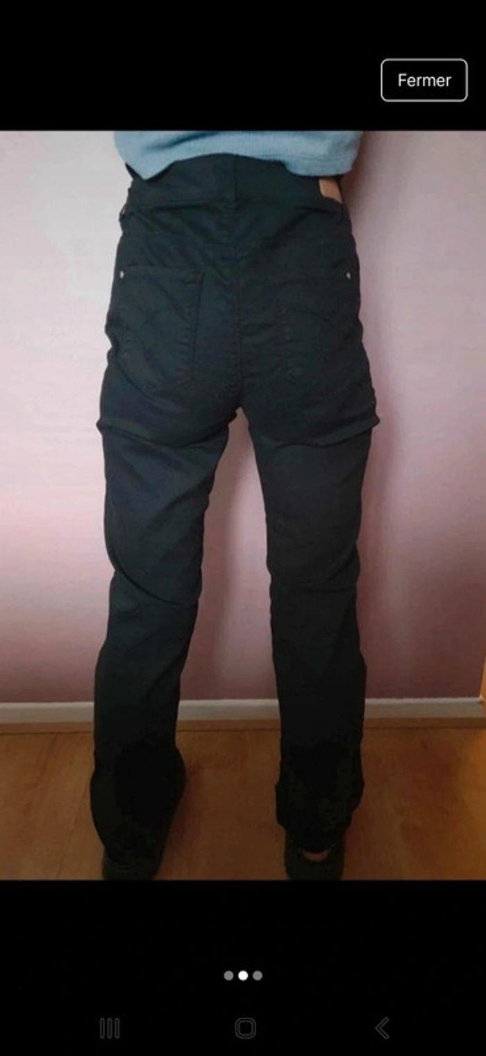 Pantalon slim noir - photo numéro 2