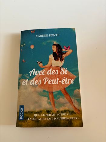 Livre « Avec des Si et des Peut-être » de Carène Ponte édition Pocket