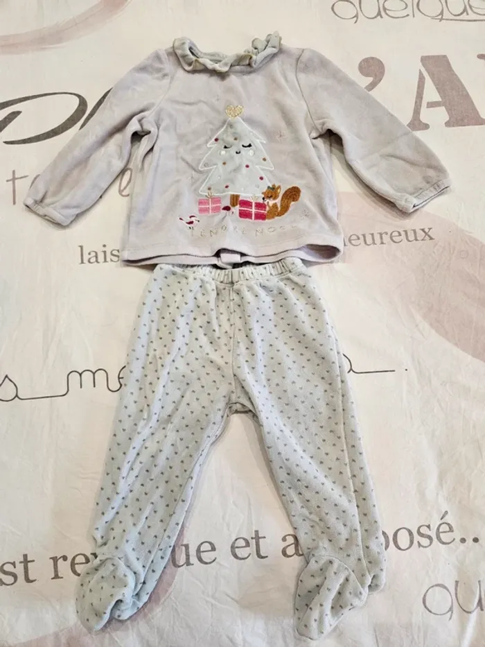 Pyjama Noël 12 mois, DPAM - photo numéro 2