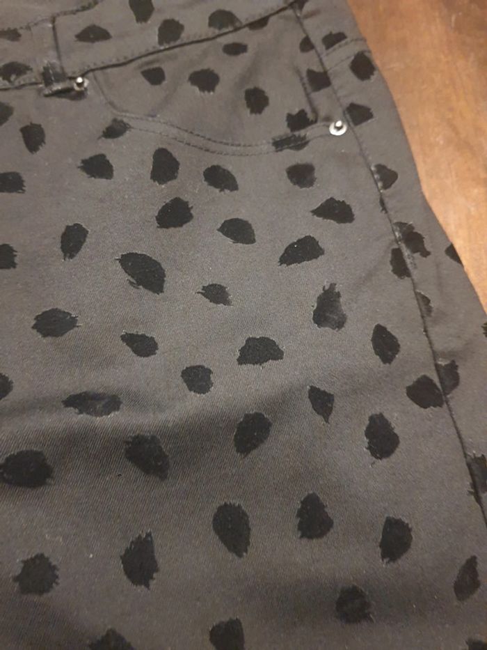 Pantalon noir coupe jeans H&M eur 40 - photo numéro 16