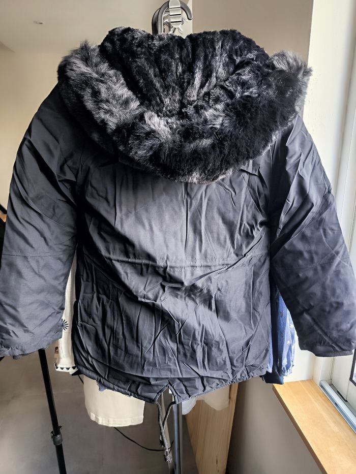 Manteau fourré enfant chaud 8 ans - photo numéro 2