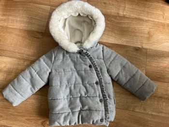Manteau capuches fille 23 mois