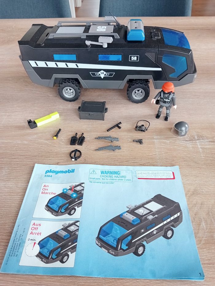 Playmobil 5564 Véhicule d intervention des forces spéciales