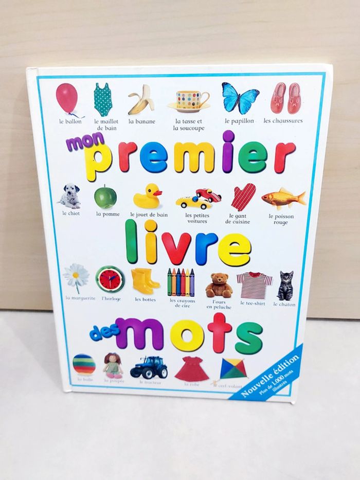 🌺 Livre GRUND : Mon premier livre des mots nouvelle édition plus de 1000 mots