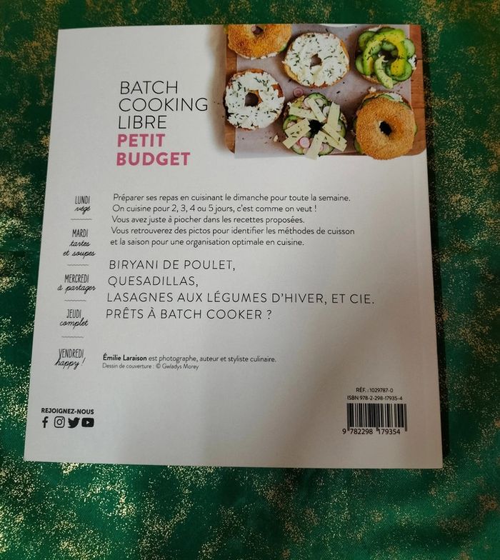 Batch cooking livre neuf - photo numéro 2