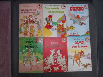 Anciens livres (Club du Livre Mickey - Walt Disney) des années 1970/1980