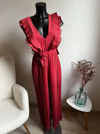 Combinaison vieux rose unie très tendance