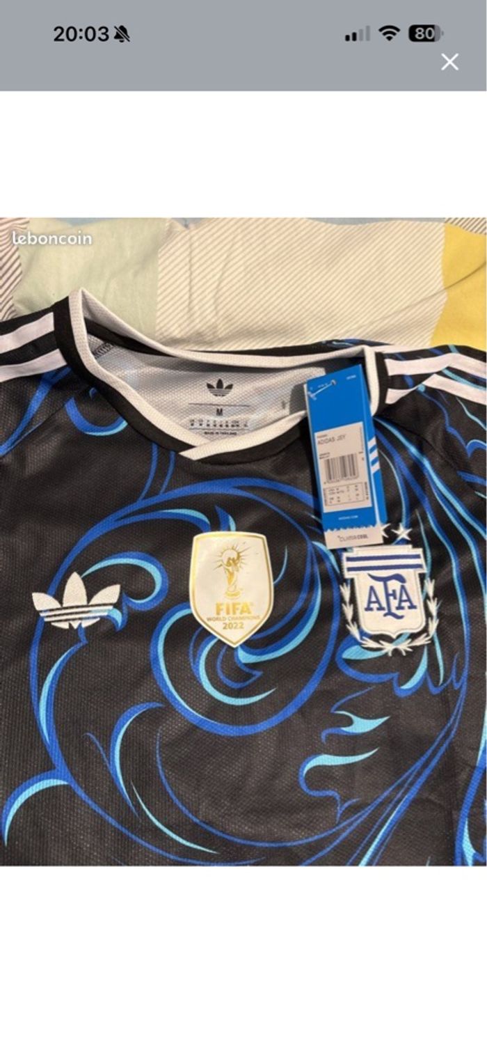 Maillot argentine coupe du monde - photo numéro 3