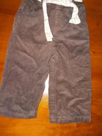 Pantalon marron 6 mois influx