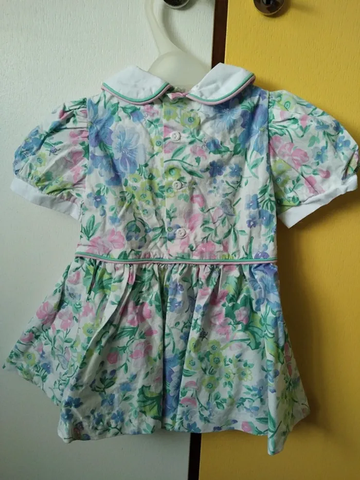 Robe dress vintage fleurs flower country cottage core - photo numéro 2