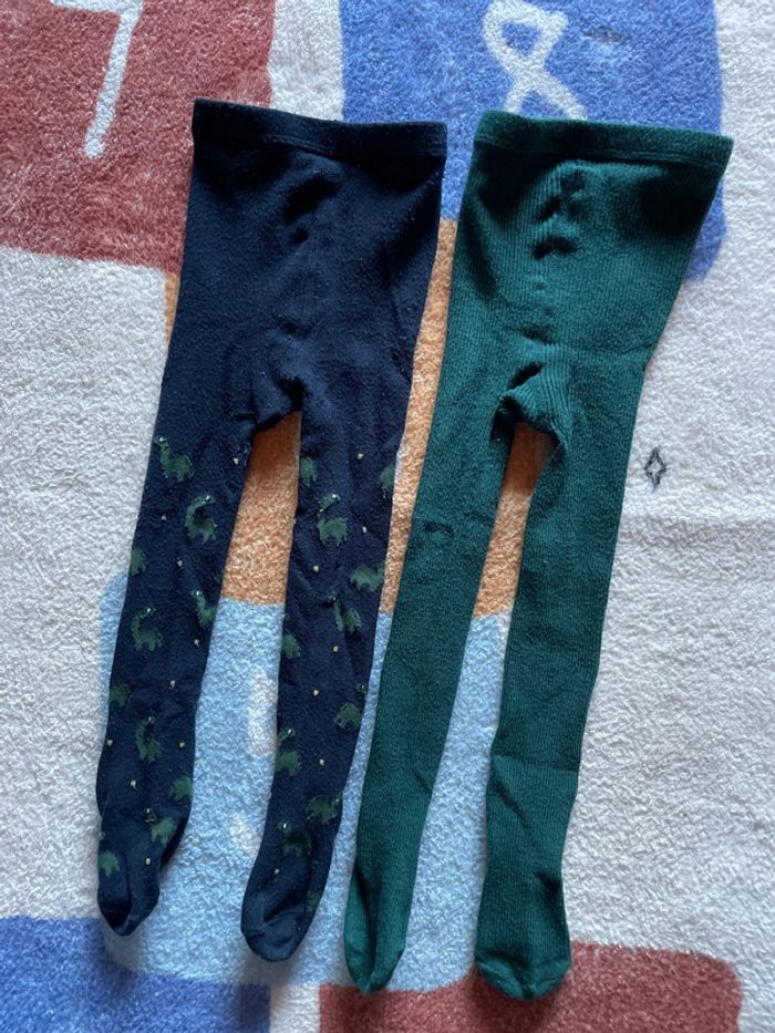 Lot de 2 collants garçon
