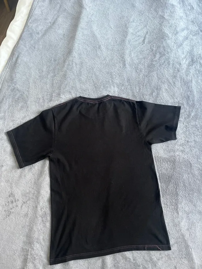 T-shirt Stüssy Noir Logo Script – Taille M - photo numéro 5