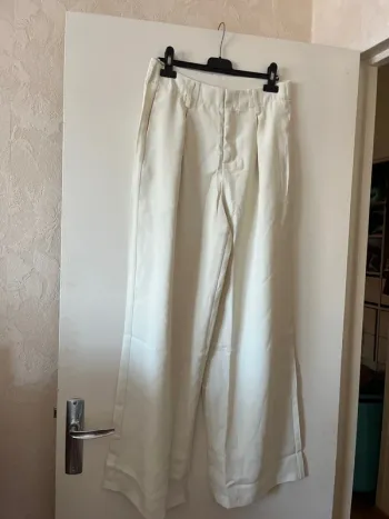 pantalon femme, taille s, jambes larges