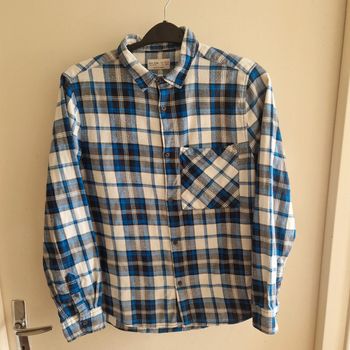 13/14 ans chemise quadrillé